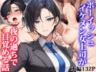ボーイッシュイケメン女上司が一夜の過ちで目覚める話ータイニュウ屋 43